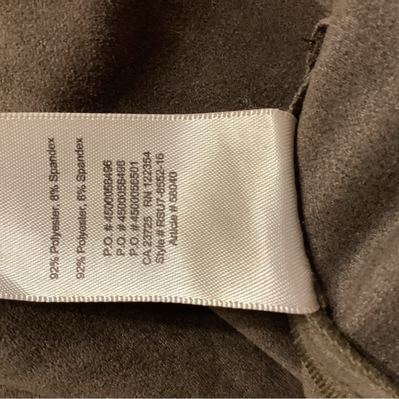 Aritzia Wilfred Free Nori Shift Suede Dress Size Large - Picture 9 of 10